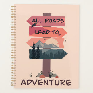 Agenda Diário de Viagens ao Ar Livre