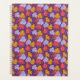 Agenda Diário Espiral Petal Roxo