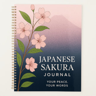 Agenda Diário Japonês Sakura: Caderno Inspirado na Nature