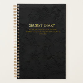 Agenda Diário Secreto Meu Diário de Manifestação Secreta
