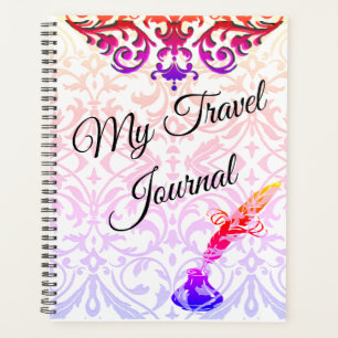Agenda Diário viagem (Espiral)
