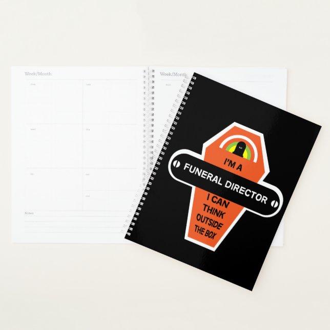 Agenda Diretor Funeral Merchandise | Presentes Engraçados (Exibição)