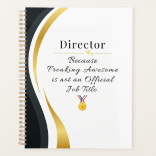 Agenda Diretor Planner - Presente de Cargo Engraçado