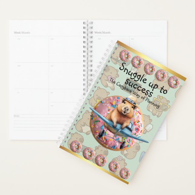 Agenda Discover the Magic of Capybara Stationery! 🌈 (Exibição)