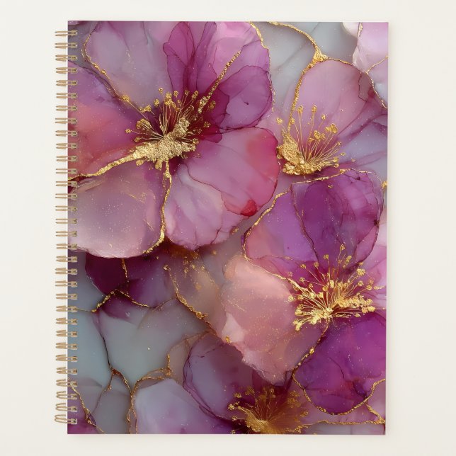 Agenda Diseño Flores (Frente)