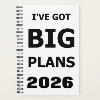 Agenda Dito Engraçado de 2026 Tenho Grandes Planos