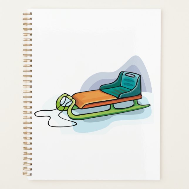 Agenda Diversão com Trenó de Inverno Sled Snow (Frente)