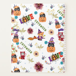 Agenda Diversão Roxo Hopinteria, Pumpkin Laranja Bastante