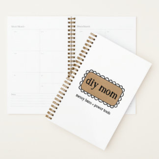 Agenda DIY Mom Weekly & Monthly Planner Notebook