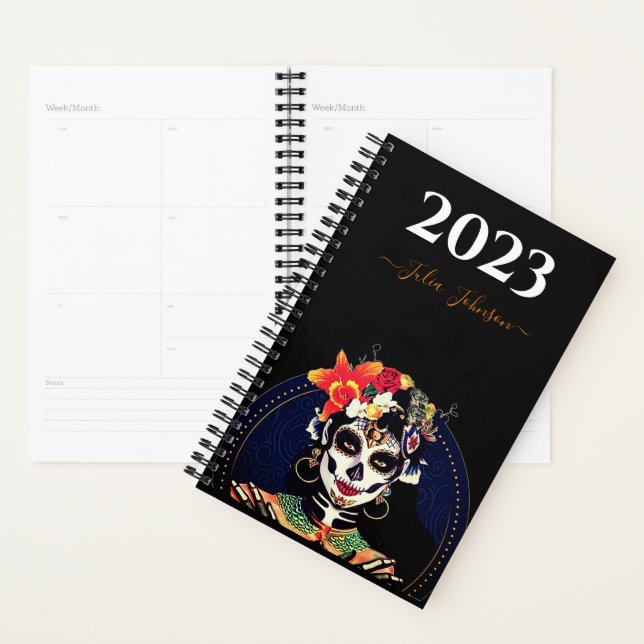Agenda do Diário de 2023 da Alfândega LA CATRINA S (Exibição)