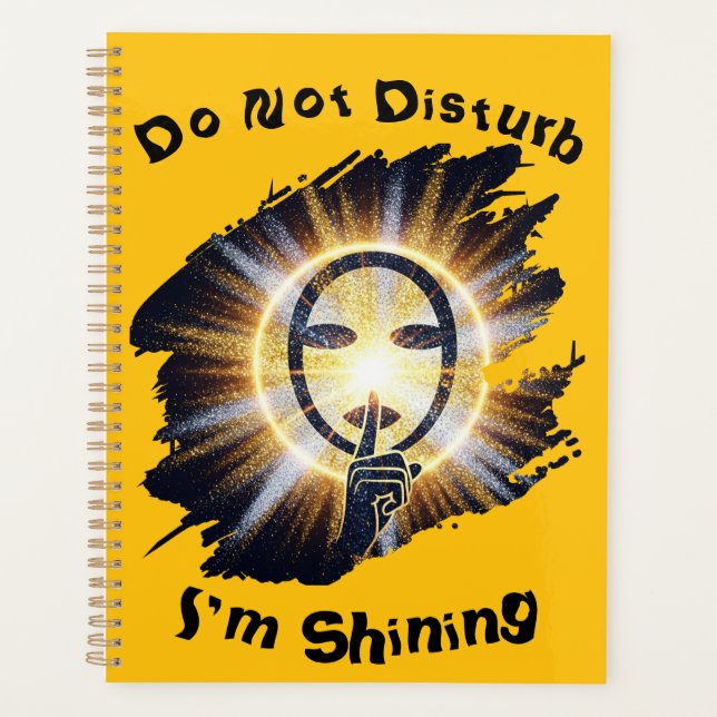 Agenda  Do Not Disturb, Estoy brillando (Frente)