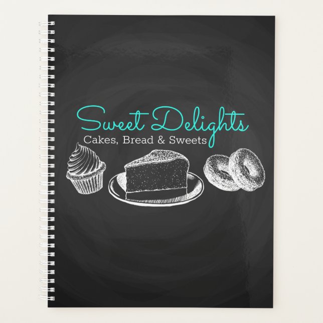 Agenda Doce Bakery Chalkboard (Frente)