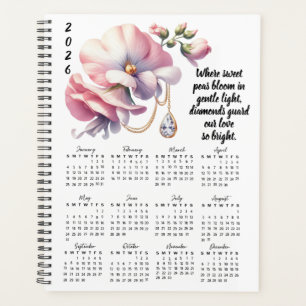 Agenda Doce Ervilha & Diamante Verso de Abril – Ano de 20