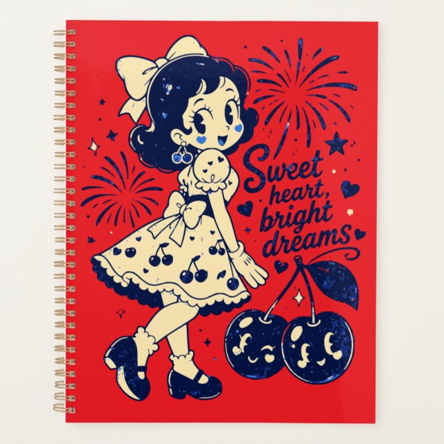 Agenda Doce Quatro de Julho Dia da Independência (Frente)