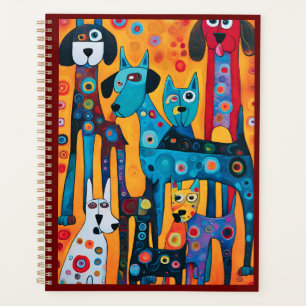 Agenda Dog Days Delight: Uma Arte Popular