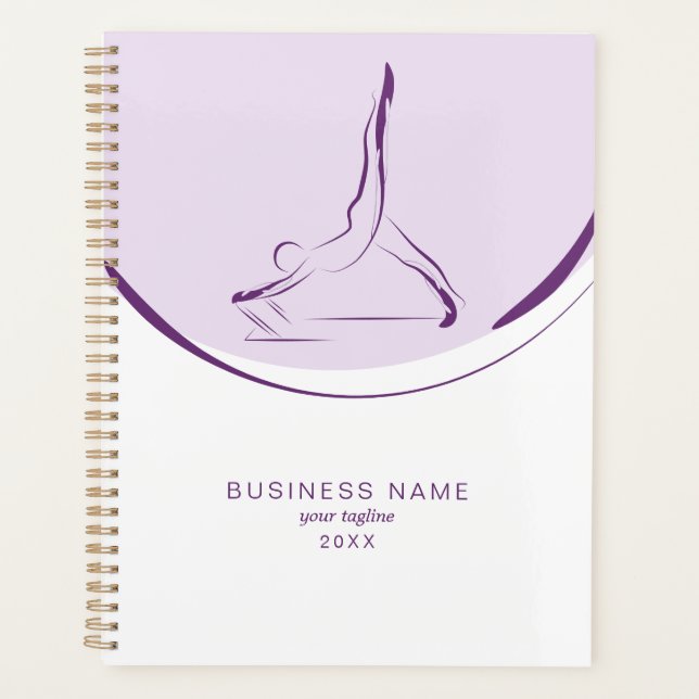 Agenda Dois pilates posam no reformador | Cor (Frente)