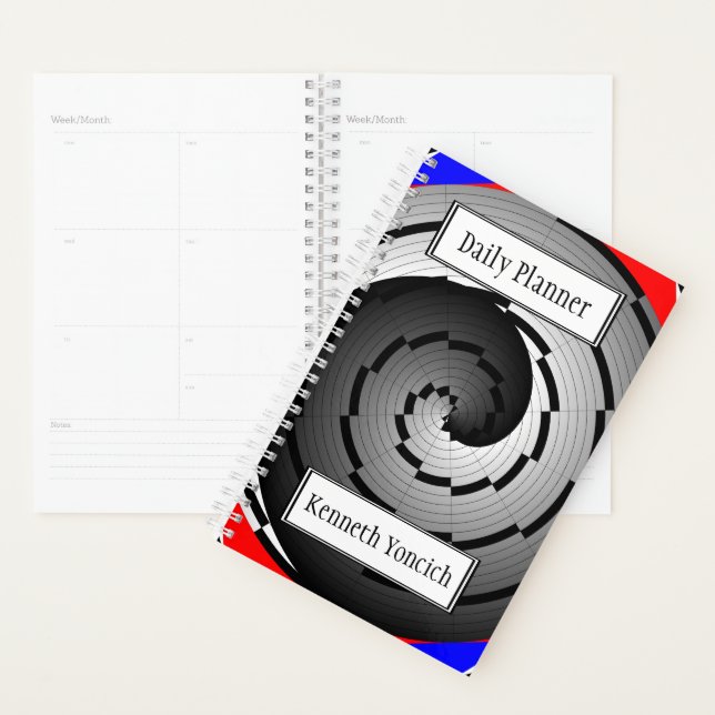 Agenda Double Yin Yang Spiral por Kenneth Yoncich (Exibição)