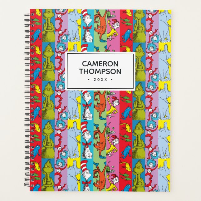 Agenda Dr. Seuss | Fatia de Personagem (Frente)