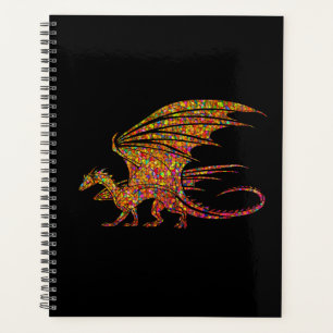 Agenda Dragão Mosaico Incrível 