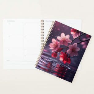 Agenda Dreamura Sakura Blossom Sobre Água - Cereja Japone