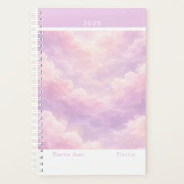 Agenda Dreamy Cotton Candy Cloudscape Modern Small