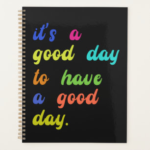 Agenda É um bom dia ter um bom dia Quota positiva