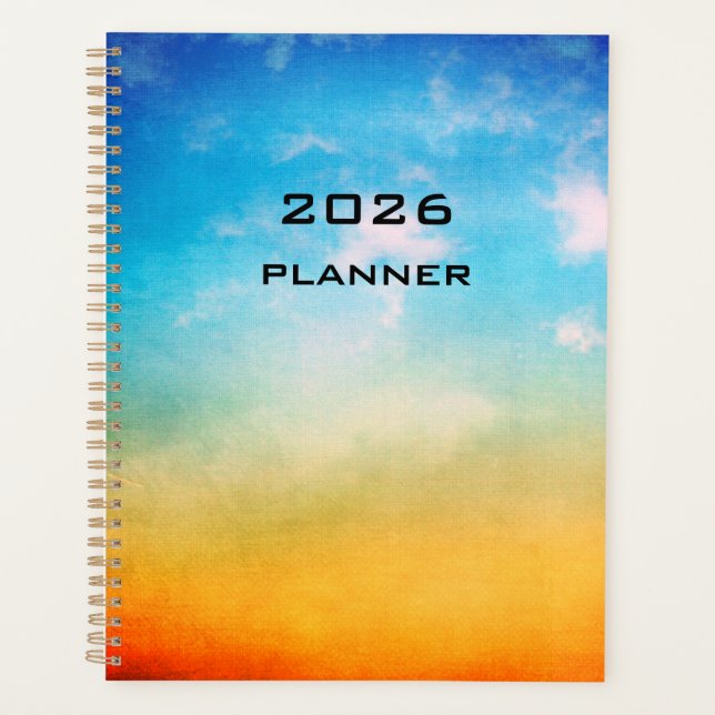 Agenda Earth and Sky 2026 Planner (Frente)