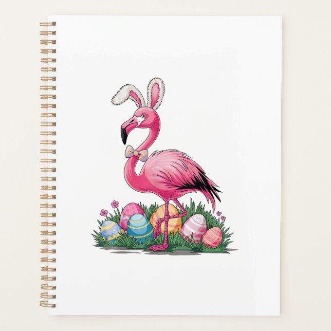 Agenda Easter Flamingo T-Shirt (Frente)