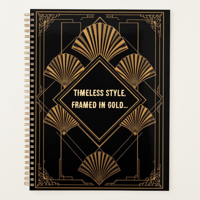 Agenda Ecos da Elegância Deco (Frente)