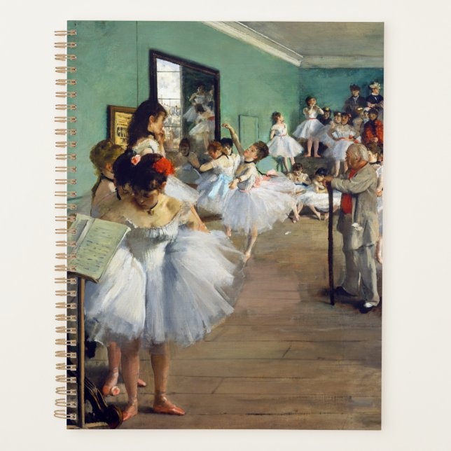 Agenda Edgar Degas - A Classe da Dança (Frente)