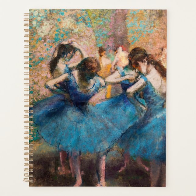 Agenda Edgar Degas - Dançarinas em azul (Frente)