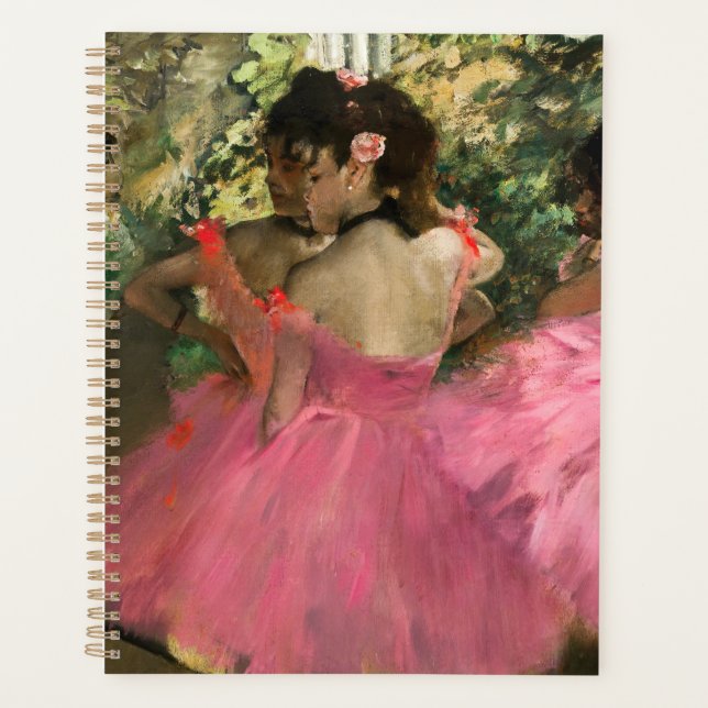 Agenda Edgar Degas - Dançarinos a rosa (Frente)