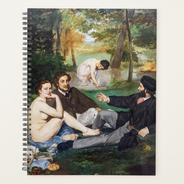 Agenda Edouard Manet - Almoço na Relva (Frente)