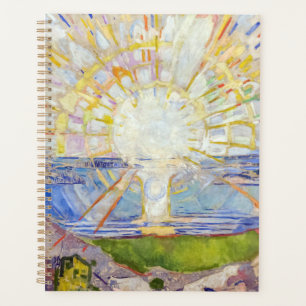 Agenda Edvard Munch - O Sol 1911