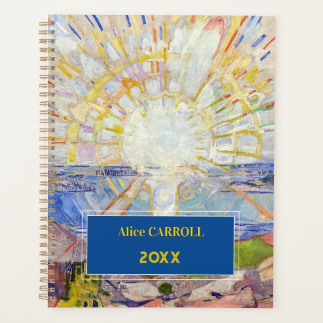 Agenda Edvard Munch - O Sol 1911 (Frente)