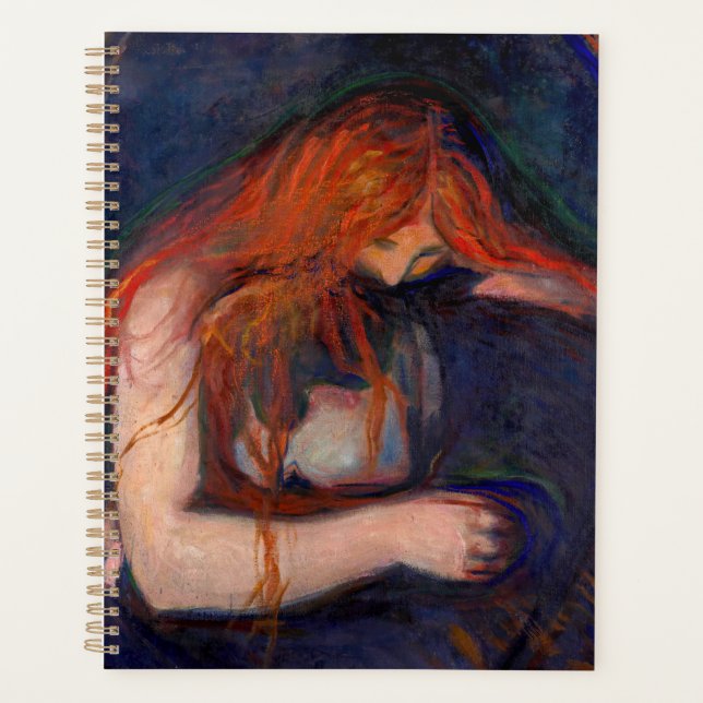 Agenda Edvard Munch - Vampiro / Amor e Dor (Frente)