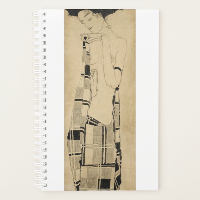 Agenda Egon Schiele - Rapariga de Pé (Frente)