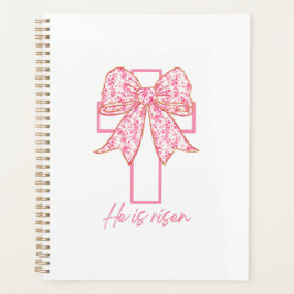 Agenda Ele É Risen Páscoa Floral Arco