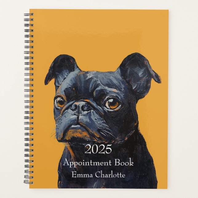 Agenda Elegant Cute Modern Personalizd Love Stylish gift (Frente)