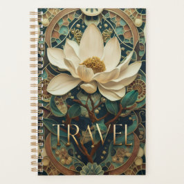 Agenda Elegant Lotus Flower Journal