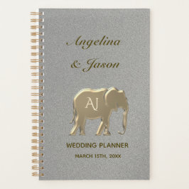 Agenda Elegante Casamento Prata