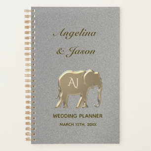 Agenda Elegante Casamento Prata