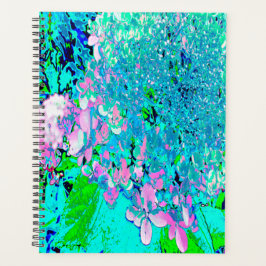 Agenda Elegante Cor-de-rosa e azul