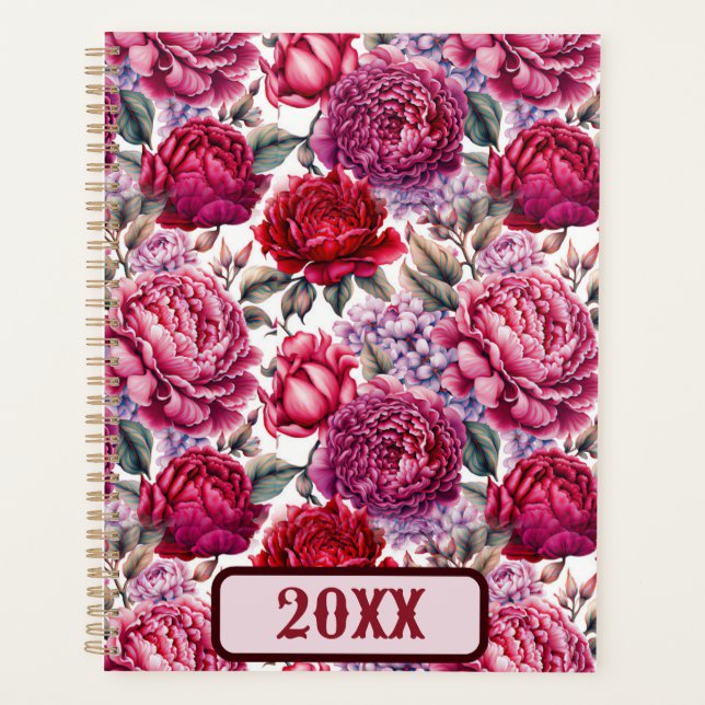 Agenda Elegante Floral (Frente)