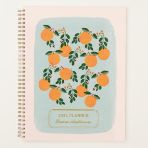 Agenda Elegante Laranja Citrus Planner