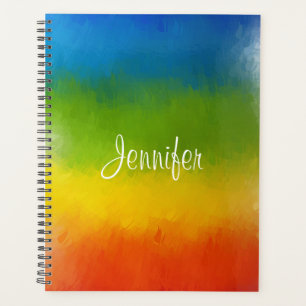 Agenda Elegante Moderno Modelo de Script Manuscrito