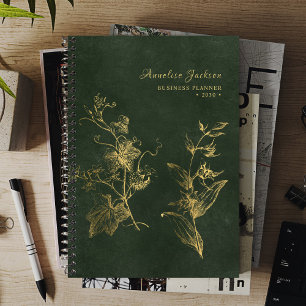 Agenda Elegante profissional de negócios ecológicos de lu