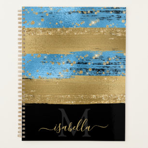 Agenda Elegante Roteiro Moderno Monogramado 
