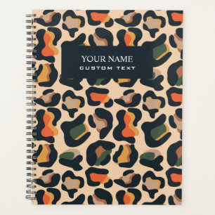 Agenda Elegante Safari Animal Skype Leopardo