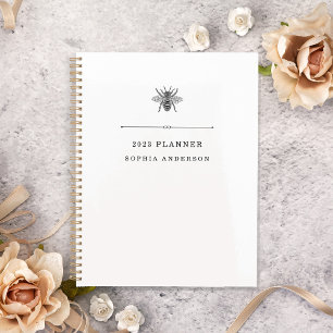 Agenda Elegante Vintage Bee